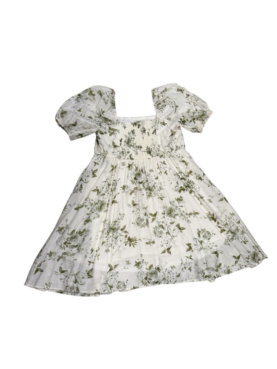 💜5/$50💜 Green and White Floral Midi Dress (Maternity) - Picture 8 of 10